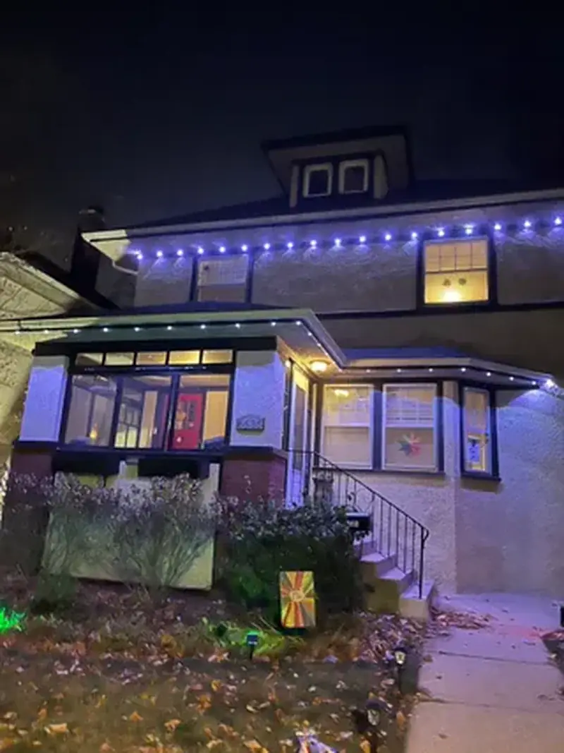 LED holiday lights